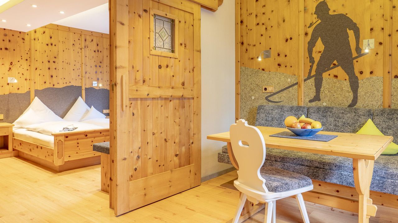 Ferienwohnung Heublume Wohnraum und Schlafzimmer-F Ferienwohnung Heublume Wohnraum und Schlafzimmer-F